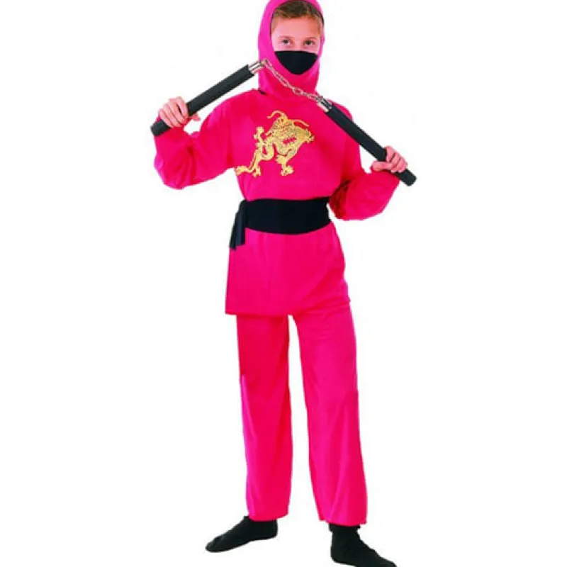 DRIM DISCOUNT Disfraz Ninja Rojo Intanil- Disfraces Y Complementos|Disfraces Y Complementos