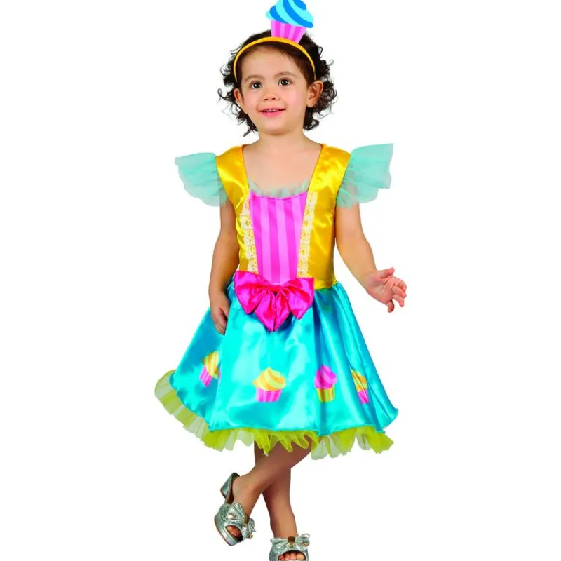 DRIM DISCOUNT Disfraz Pastelito Niña- Disfraces Y Complementos|Disfraces Y Complementos