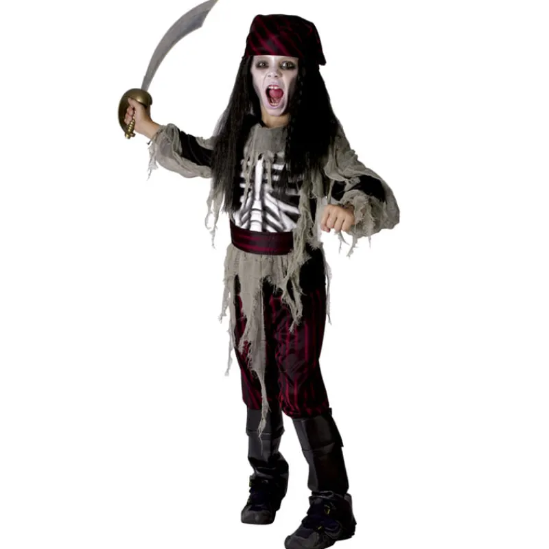 DRIM DISCOUNT Disfraz Pirata Fantasma Infantil- Disfraces Y Complementos|Disfraces Y Complementos