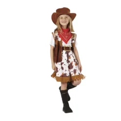 DRIM DISCOUNT Disfraz Vaquera Infantil- Disfraces Y Complementos|Disfraces Y Complementos