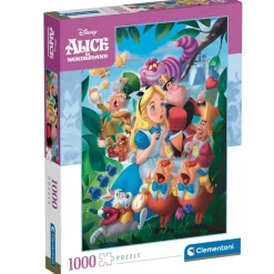 CLEMENTONI Puzzles Y Construcciones|Disney Alicía Puzzle 1000 Piezas