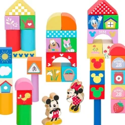 COLOMA Y PASTOR Disney Bote 40 Piezas Madera- Juegos De Madera