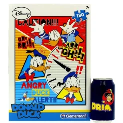 CLEMENTONI Puzzles Y Construcciones|Disney Puzzle Pato Donald de 180 Piezas