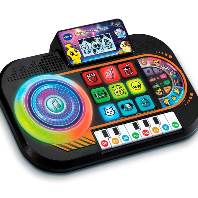 VTECH DJ Mix Junior Mesa de Mezclas- Primera Infancia Y Preescolar