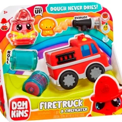 MGA DohKins Camión de Bomberos y Bombero- Manualidades