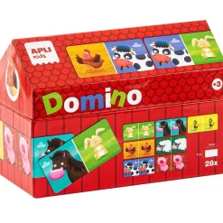 SELECCION DRIM Dominó Casita Granja- Juegos Y Juguetes Educativos