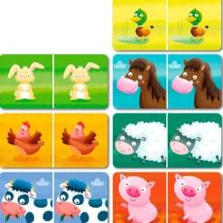 SELECCION DRIM Dominó Casita Granja- Juegos Y Juguetes Educativos