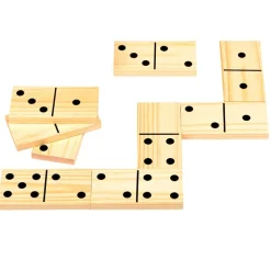 DRIM DISCOUNT Dominó Gigante Madera- Juegos De Madera|Juegos De Mesa