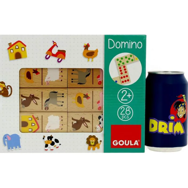 GOULA Juegos Y Juguetes Educativos|Dominó Granja