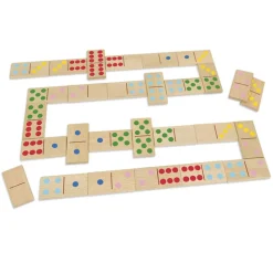 GOULA Dominó Topycolor de Madera- Juegos De Madera|Juegos De Mesa