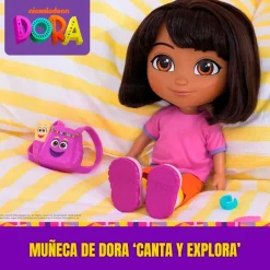 SPIN MASTER Muñecas|Primera Infancia Y Preescolar|Dora la Exploradora Canta y Explora
