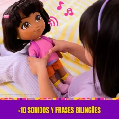 SPIN MASTER Muñecas|Primera Infancia Y Preescolar|Dora la Exploradora Canta y Explora