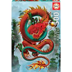 EDUCA Dragón de la Fortuna Puzzle 500 Piezas- Puzzles Y Construcciones