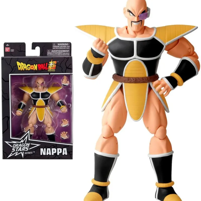 BANDAI Dragon Ball Dragon Stars Figura Nappa- Figuras Anime|Figuras Y Figuras De Acción