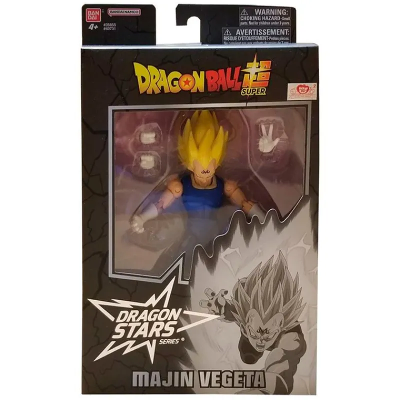 BANDAI Dragon Ball Dragon Stars Figura Majin Vegeta- Figuras Y Figuras De Acción