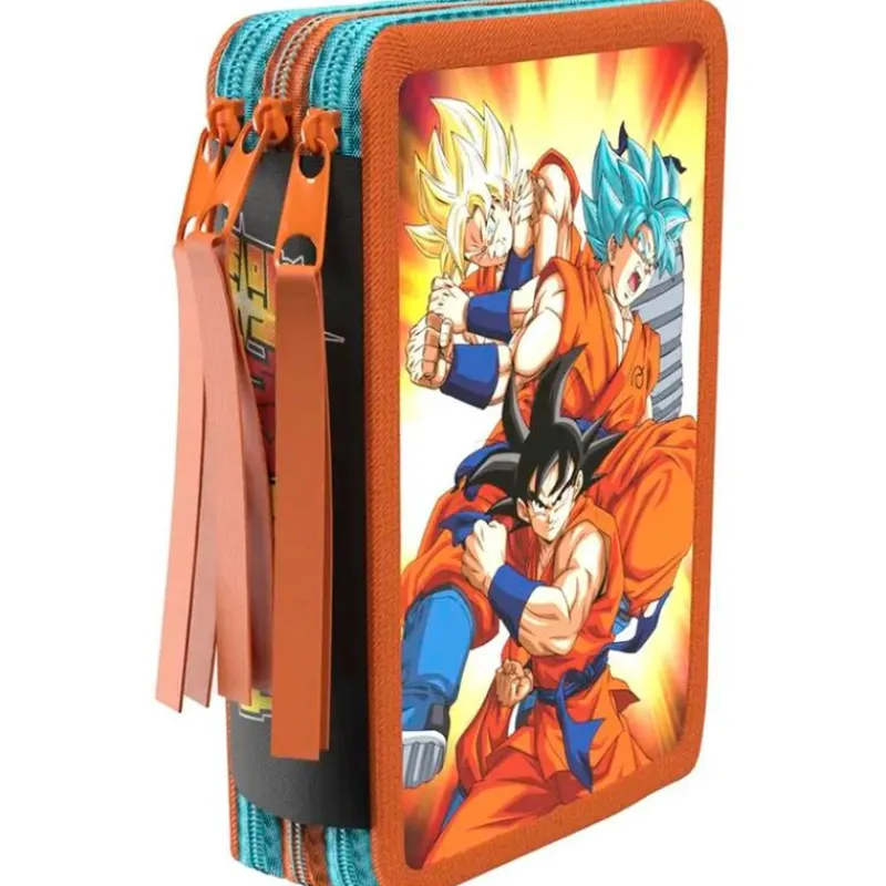 CYP Dragon Ball Estuche Triple Completo- Escolar