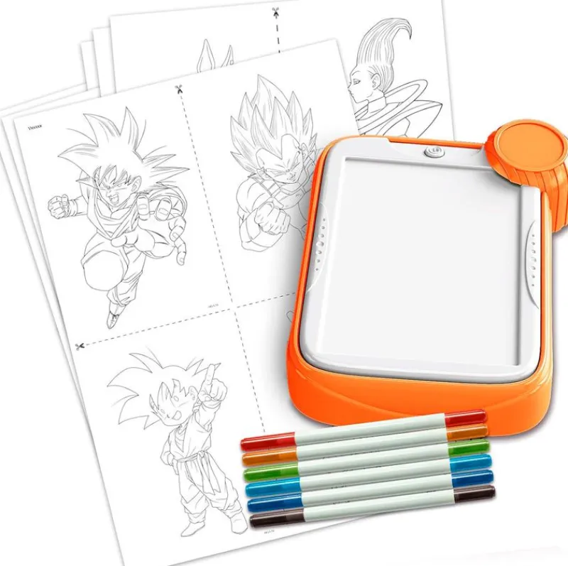 CLEMENTONI Dragon Ball Pizarra Luminosa- Escolar