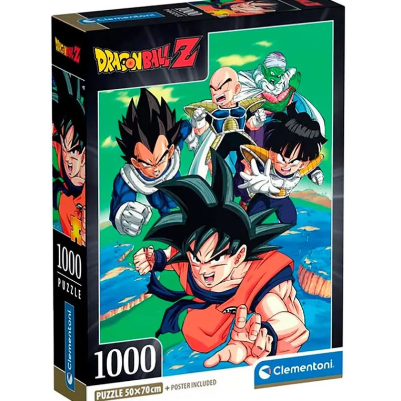 CLEMENTONI Puzzles De 501 A 1000 Piezas|Puzzles Y Construcciones|Dragon Ball Puzzle 1000 Piezas