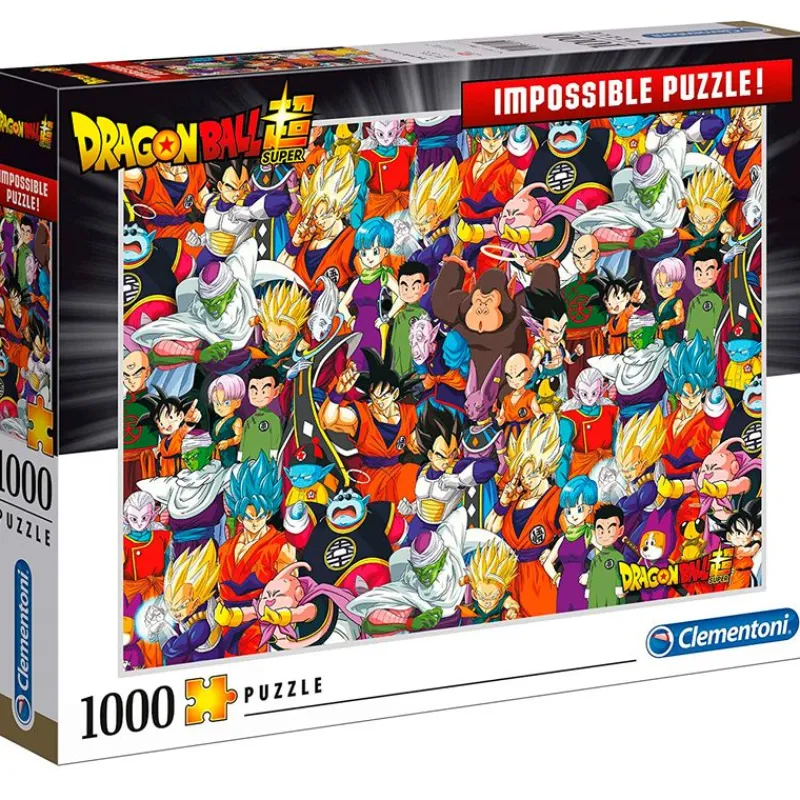 CLEMENTONI Dragon Ball Puzzle Imposible 1000 Piezas- Puzzles Y Construcciones