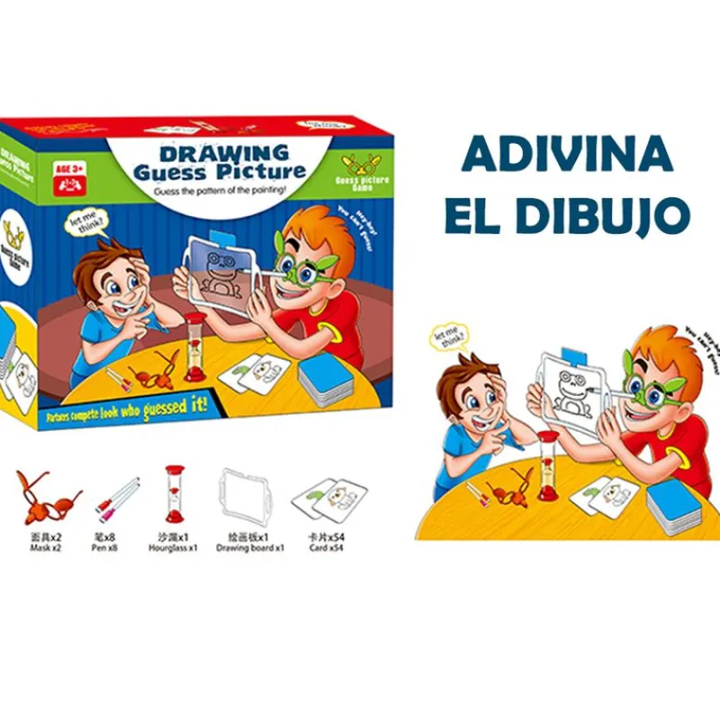 DRIM DISCOUNT Juegos De Mesa|Draw Guess Picture Juego Dibujo