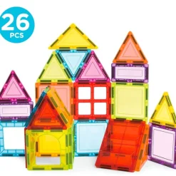 EDUCA Puzzles Y Construcciones|Magnetics Bloques Magnéticos 26 pcs