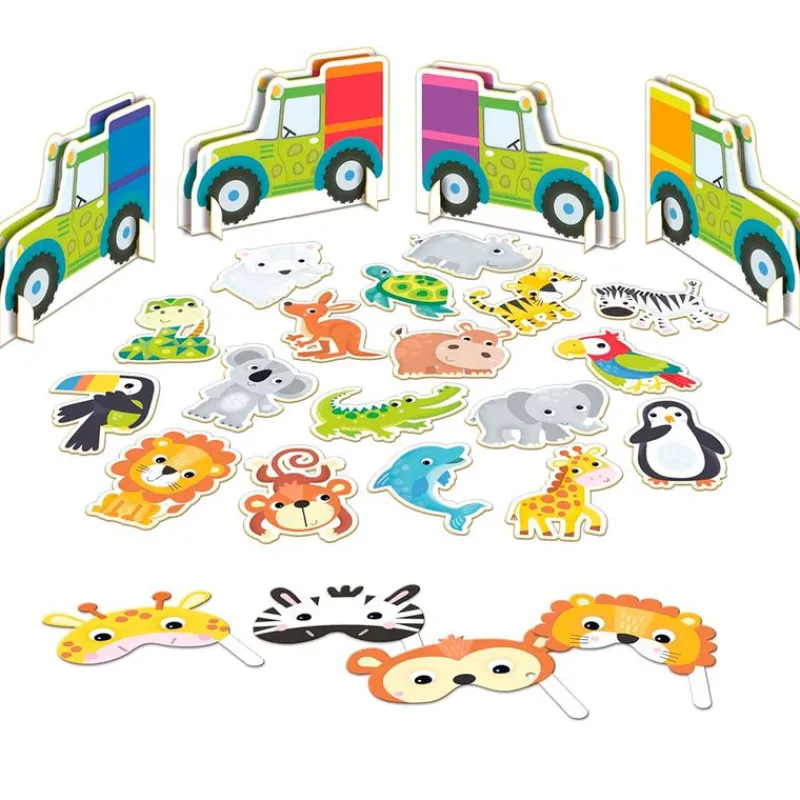 EDUCA Think Memo Zoo- Juegos Y Juguetes Educativos