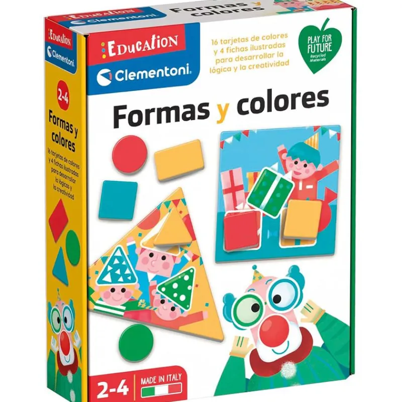 CLEMENTONI Juegos Y Juguetes Educativos|Education Formas y Colores