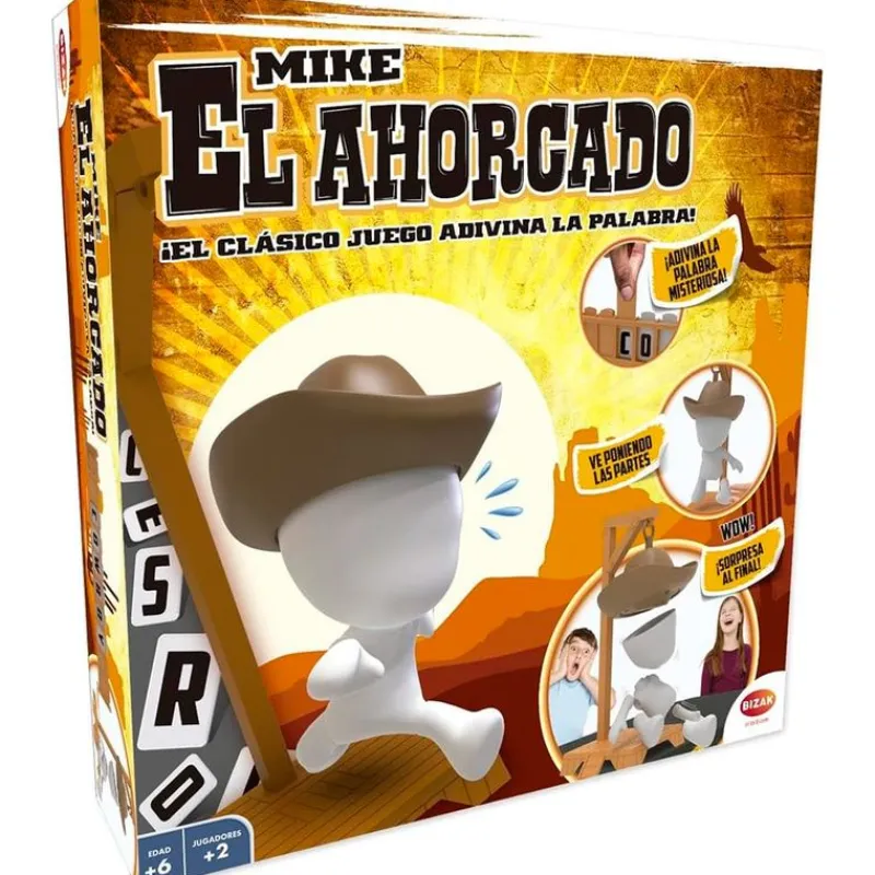 BIZAK Juegos De Mesa|El Ahorcado Mike Juego Mesa