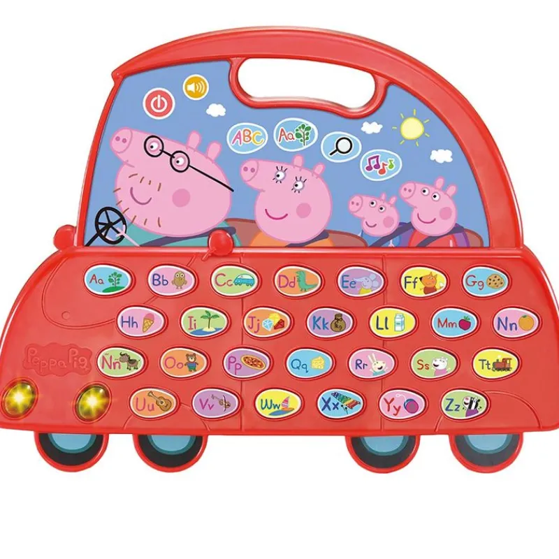 VTECH El Auto Alfabeto de Peppa Pig- Electrónicos|Juegos Y Juguetes Educativos