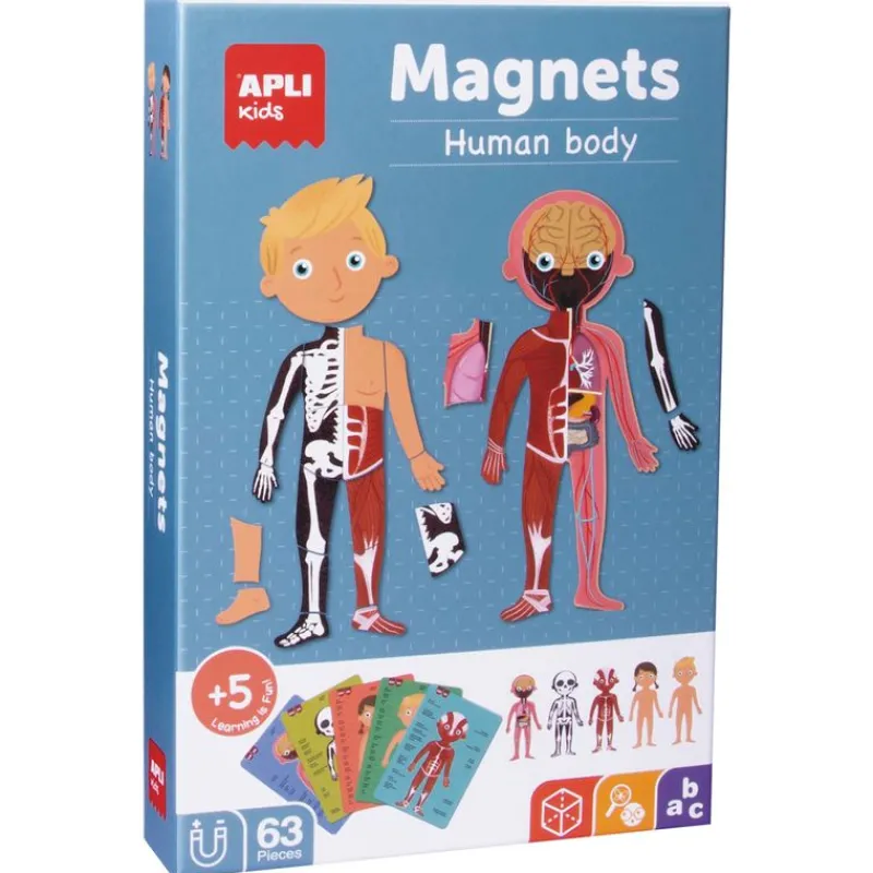 SELECCION DRIM El Cuerpo Humano Juego Magnético- Juegos Y Juguetes Educativos