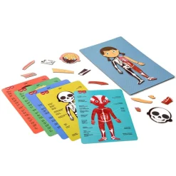 SELECCION DRIM El Cuerpo Humano Juego Magnético- Juegos Y Juguetes Educativos