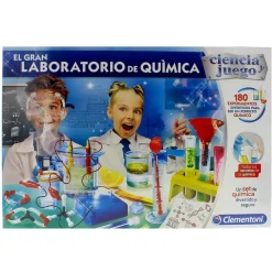 CLEMENTONI El Gran Laboratorio de Química- Juegos Y Juguetes Educativos