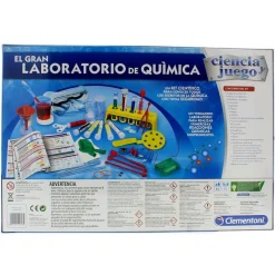 CLEMENTONI El Gran Laboratorio de Química- Juegos Y Juguetes Educativos