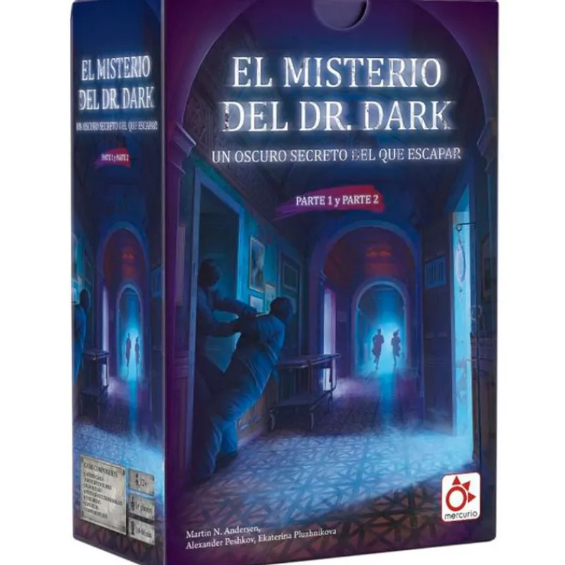 MERCURIO El Misterio del Dr. Dark- Juegos Para Expertos|Juegos De Mesa