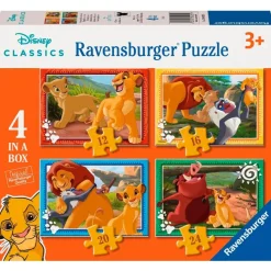 RAVENSBURGER Puzzles Y Construcciones|El Rey León Pack Puzzles Progresivos