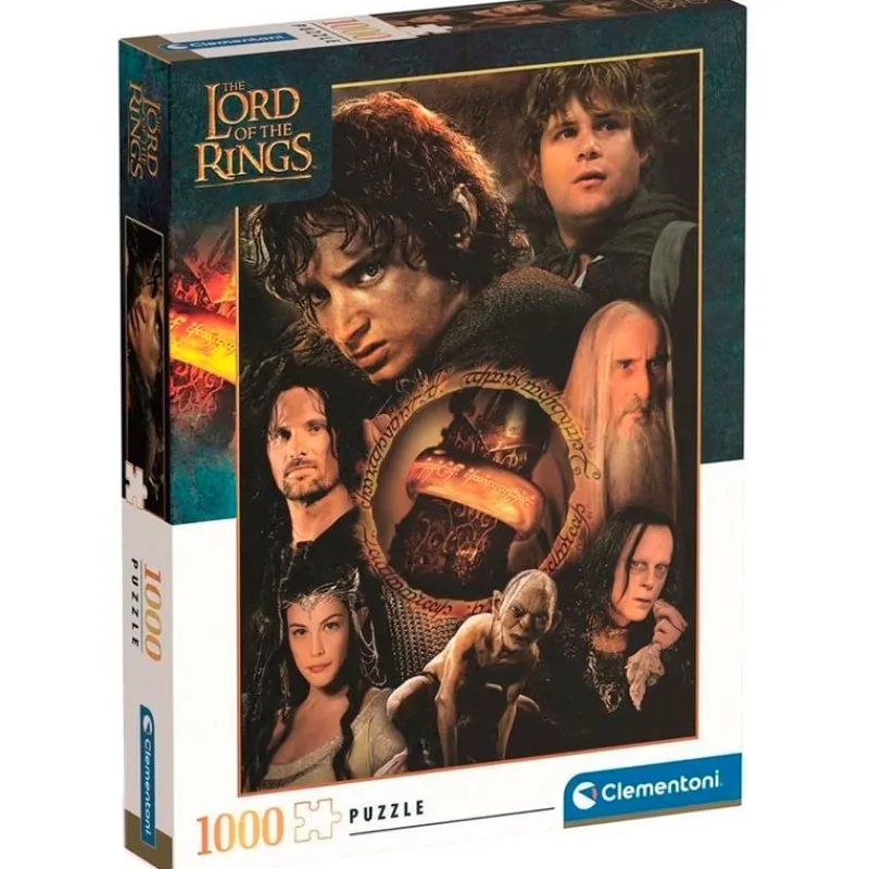 CLEMENTONI Puzzles Y Construcciones|El Señor de los Anillos Puzzle 1000 Piezas