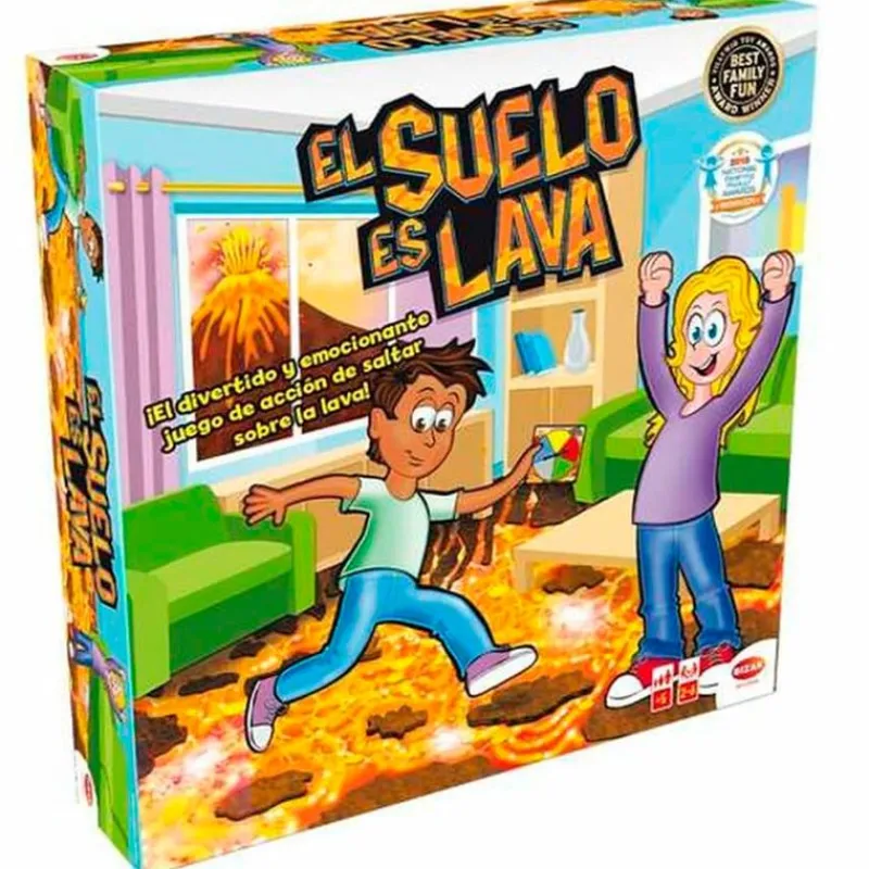 BIZAK Juegos De Mesa|El Suelo es Lava Juego Mesa