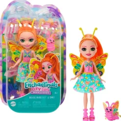 MATTEL Muñecas|Enchantimals City Tails Main Street Muñeca Surtida