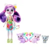 MATTEL Enchantimals Sunshine Beach Lorinda Lemur- Muñecas