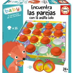 EDUCA Juegos Y Juguetes Educativos|Encuentra las Parejas con la Ardilla Lolo