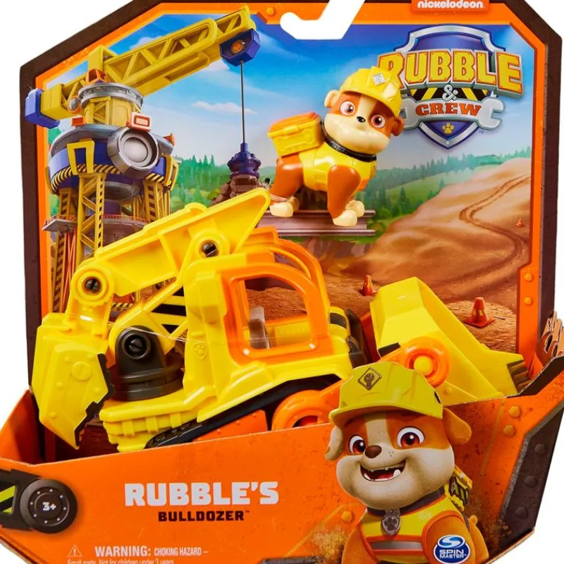 SPIN MASTER Figuras Y Figuras De Acción|Equipo Rubble Bulldozer con Rubble