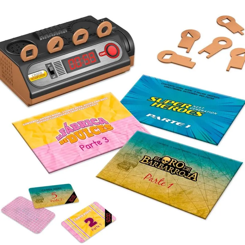 DISET Amigos Y Familia|Juegos De Mesa|Escape Room Edición Familiar Candy Factory