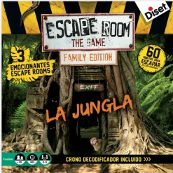 DISET Escape Room Edición Familia la Jungla- Juegos De Mesa
