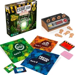 DISET Amigos Y Familia|Juegos De Mesa|Escape Room Edición la Jungla Familia