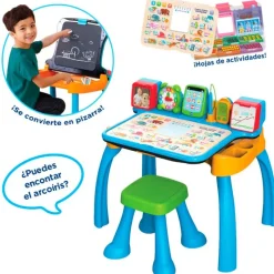 VTECH Escritorio Multiactividades 6 en 1 Crea y Aprende- Escolar|Primera Infancia Y Preescolar