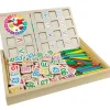 LEXIBOOK Escuela de Matemáticas Caja Madera- Juegos De Madera|Juegos Y Juguetes Educativos