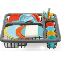 DRIM DISCOUNT Escurridor Platos Infantil con Accesorios- Juegos Y Juguetes De Imitación