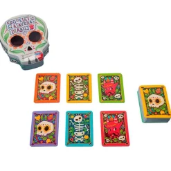 FALOMIR Amigos Y Familia|Juegos De Mesa|Esqueleto Calavera Diablito Juego Cartas