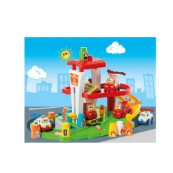 MOLTO Estación de Bomberos con Coche- Primera Infancia Y Preescolar