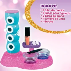 BIZAK Estilo Total Estudio Pop de Uñas- Juegos Y Juguetes De Imitación
